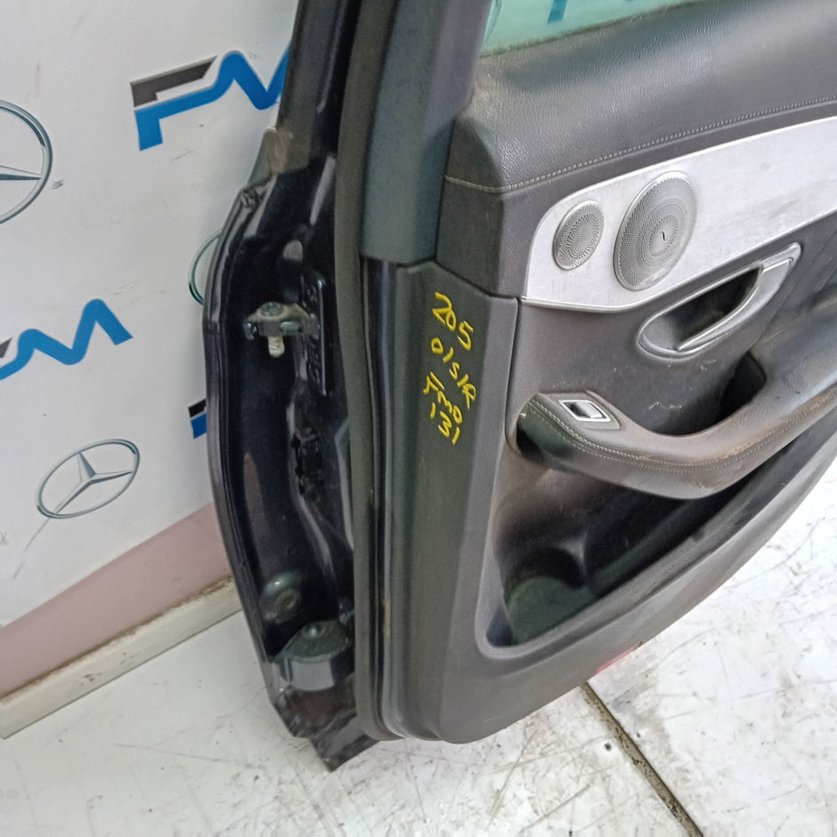 MERCEDES BENZ C-CLASS W205 DRIVER SIDE REAR DOOR O/S/R  GREY FMD131