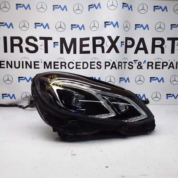 2014 MERCEDES E-CLASS W212 O/S Driver Side Front Headlight A2129063203 FMH39