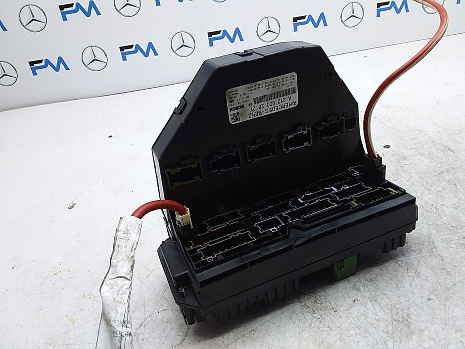 MERCEDES BENZ  E-CLASS W212  FUSE BOX A2129002627 FMR478
