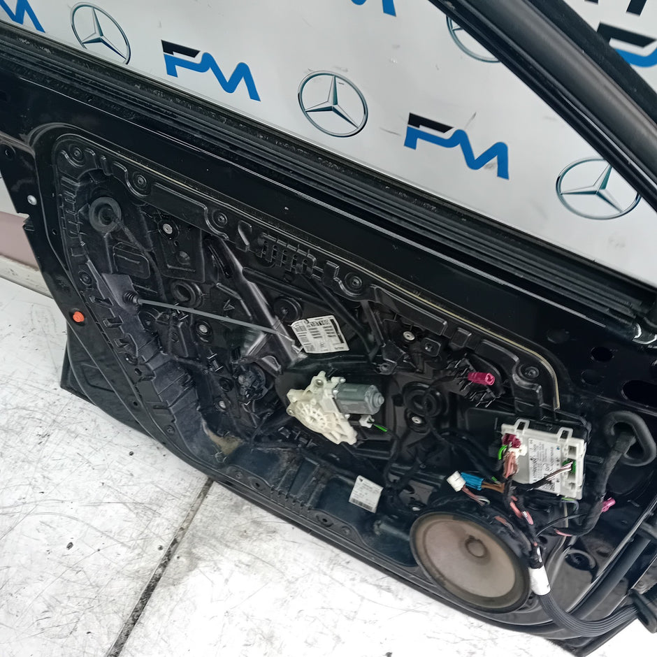 MERCEDES BENZ A-CLASS W177 PASSENGER SIDE FRONT DOOR N/S/F BLACK  FMD146