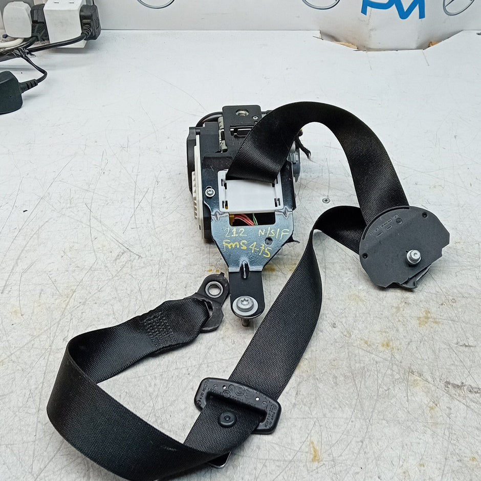 MERCEDES E-CLASS W212 SEAT BELT FRONT LEFT PASSENGER SIDE NSF A2128600786 FMS475