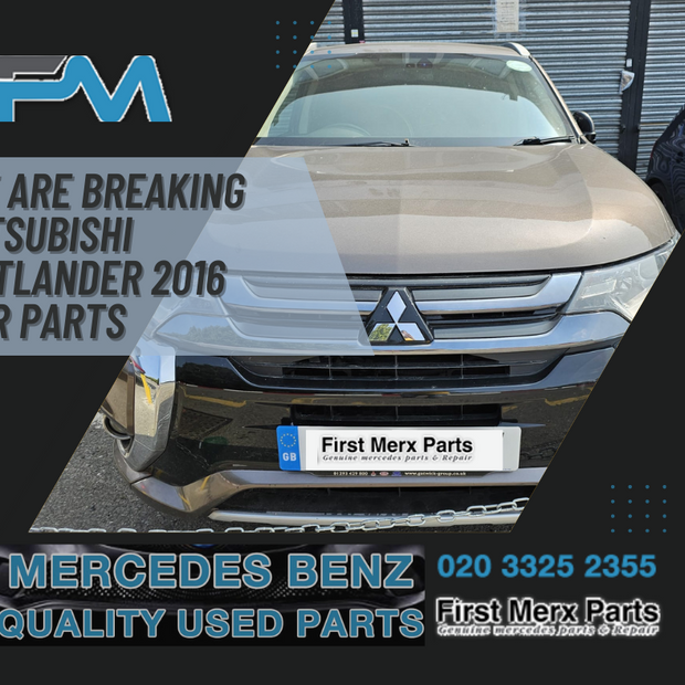 MITSUBISHI OUTLANDER 2016 BREAKING / DOORS ( N.S.F , O.S.F , N.S.R & O.S.R )