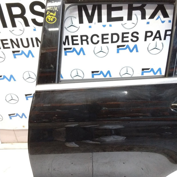 MERCEDES BENZ  GLC W253 PASSENGER SIDE REAR DOOR N/S/R COMPLETE BLACK FMD96