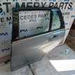 MERCEDES C-CLASS S204 EST PASSENGER REAR DOOR NSR 2014 ON SILVER COMPLETE FMD367