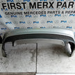 MERCEDES BENZ CLA W117 REAR BUMPER SILVER 2013-19 A1178851065 FMX91