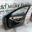 MERCEDES C-CLASS W205 DRIVER FRONT DOOR OSF SILVER 2014 ON COMPLETE FMD293