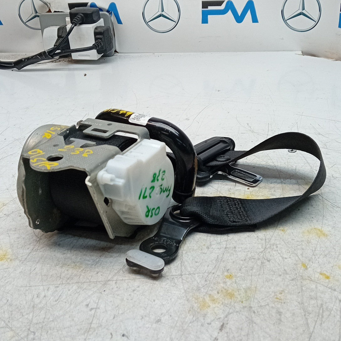 MERCEDES E-CLASS W238 REAR DRIVER SIDE SEAT BELT BLACK A2388603800 FM001379