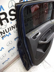 MERCEDES B-CLASS W246 DRIVER REAR DOOR OSR BLUE 2012-19 COMPLETE FMD352