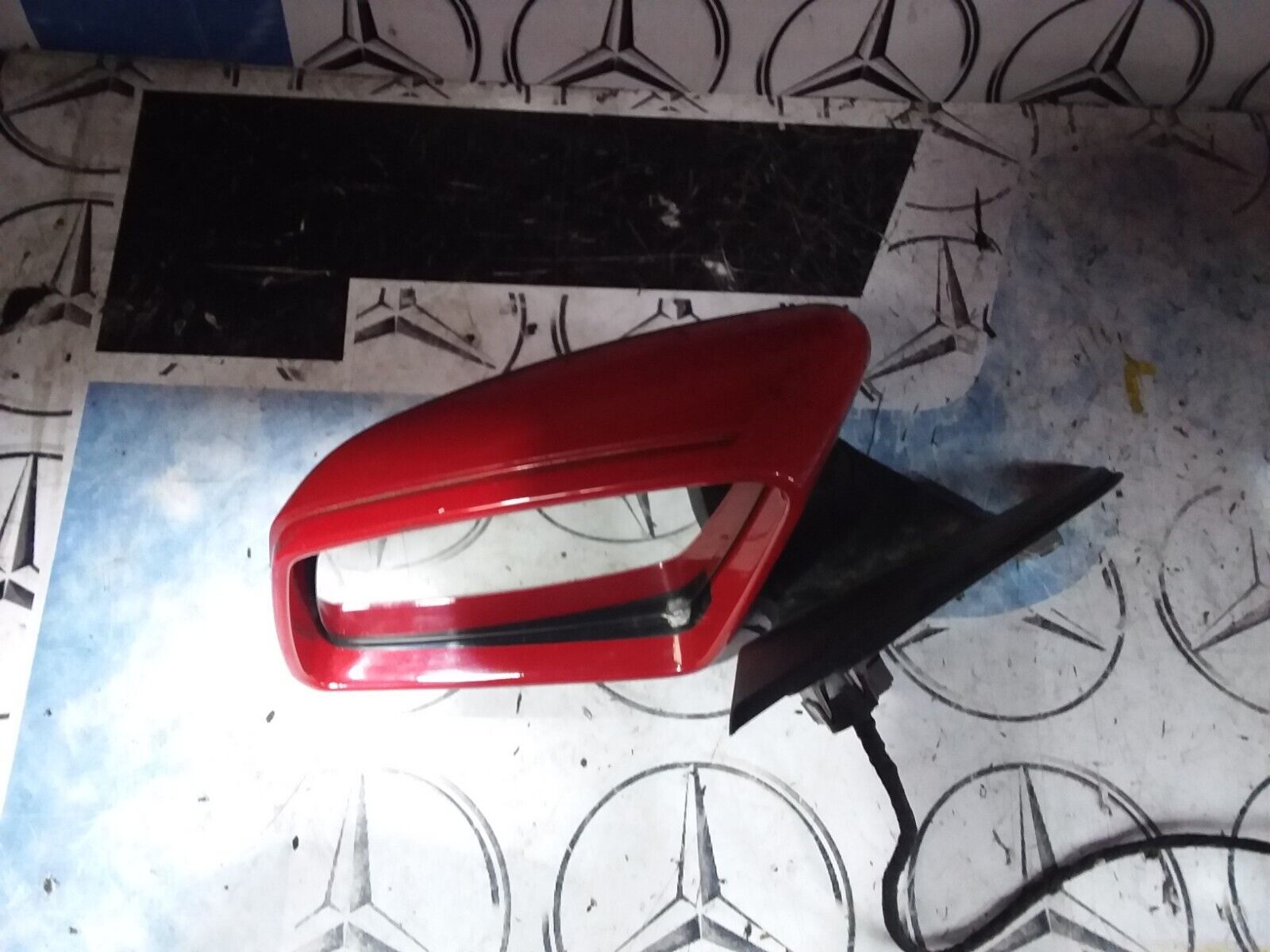 MERCEDES-BENZ A Class W176 2015-2018 Wing Mirror Left Side A1768100116 RED