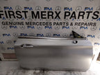 MERCEDES BENZ  C-CLS W205 DRIVER FRONT DOOR OSF SILVER 2014-21  FMD598