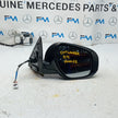 MITSUBISHI OUTLANDER MK3 DRIVER SIDE WING MIRROR OSF BLACK 2013 FMM62