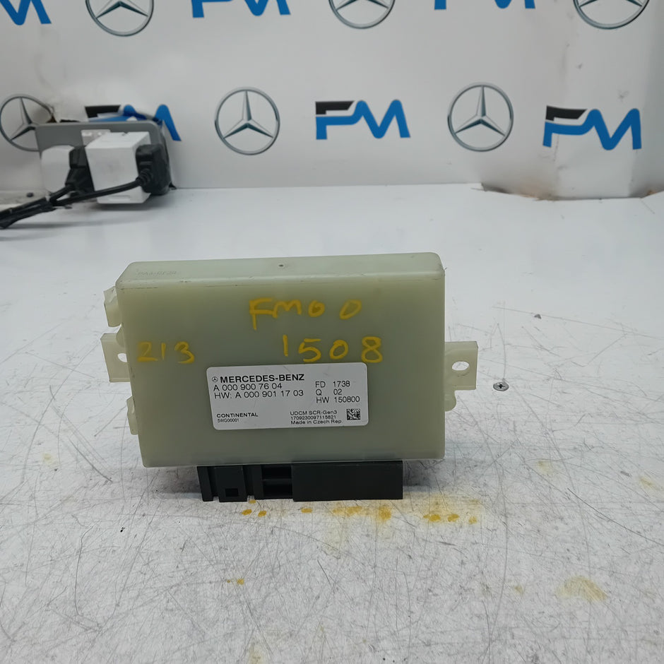 MERCEDES BENZ  E-CLASS W213 ADBLUE SCR CONTROL UNIT EGR ECU A0009007604 FM001508