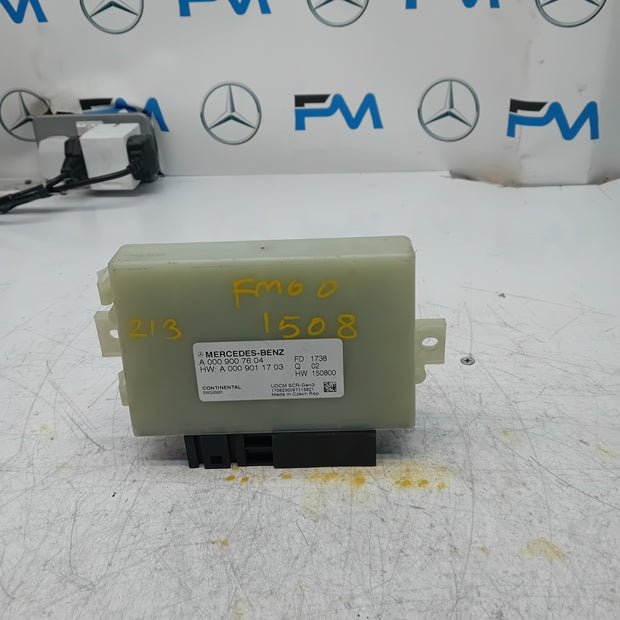 MERCEDES BENZ  E-CLASS W213 ADBLUE SCR CONTROL UNIT EGR ECU A0009007604 FM001508