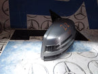 MERCEDES BENZ E CLASS W212 2009-13 DRIVER SIDE DOOR MIRROR SILVER - PUDDLE LIGHT