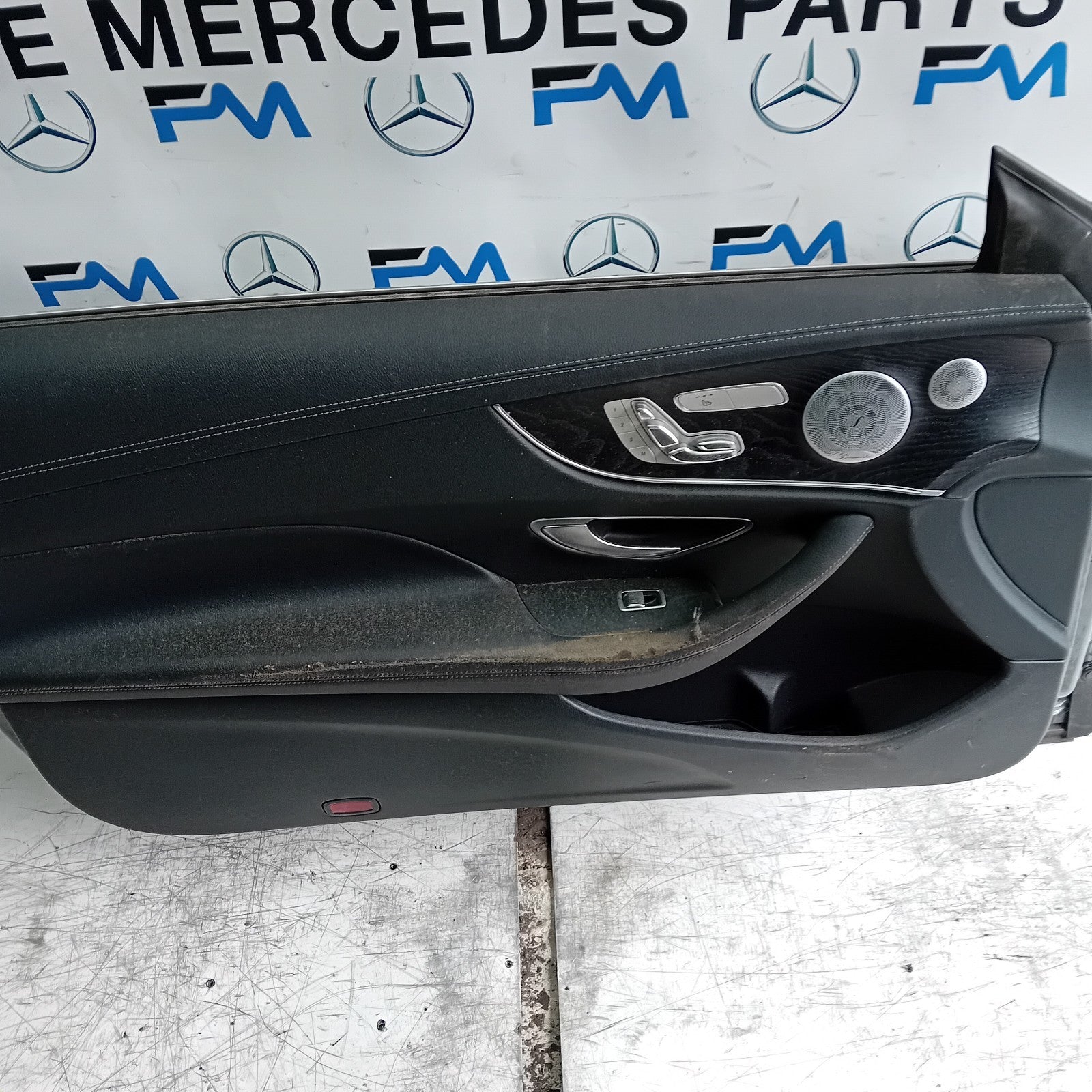 MERCEDES E-CLASS W238 PASSENGER FRONT DOOR NSF 2016 ON GREY COMPLETE FMD407