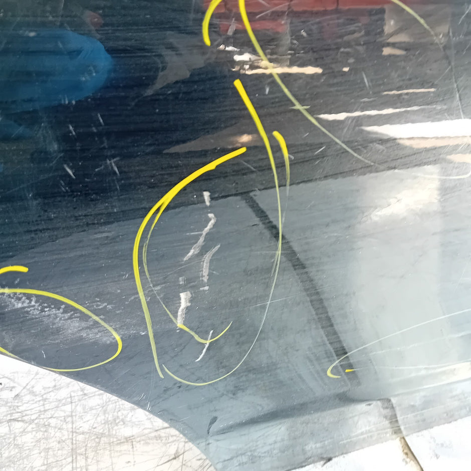 MERCEDES C-CLASS S205 SLN DRIVER REAR DOOR OSR BLACK 2014 ON  FMD454