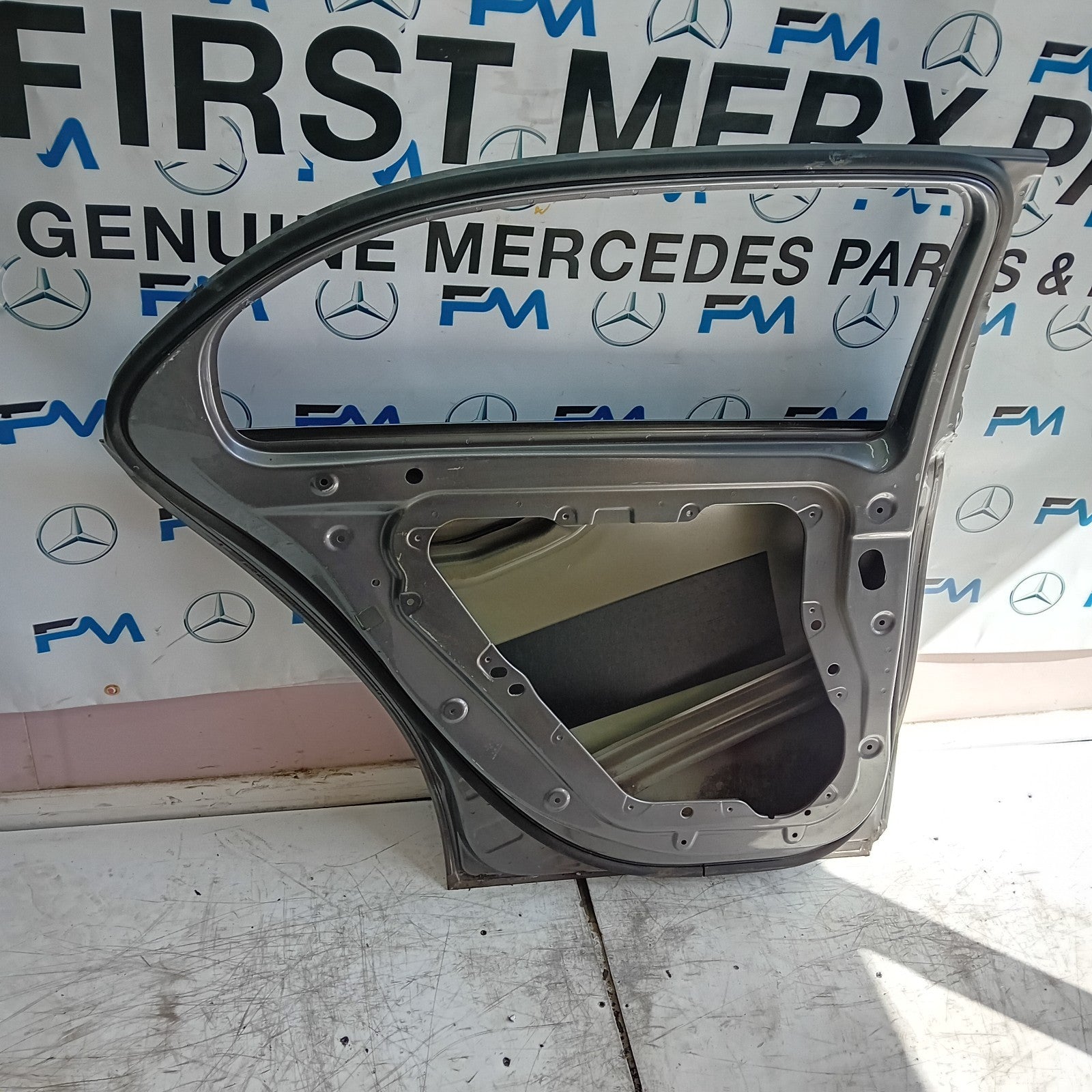 MERCEDES A-CLASS W177 PASSENGER REAR DOOR NSR GREY 2018 ON FMD229