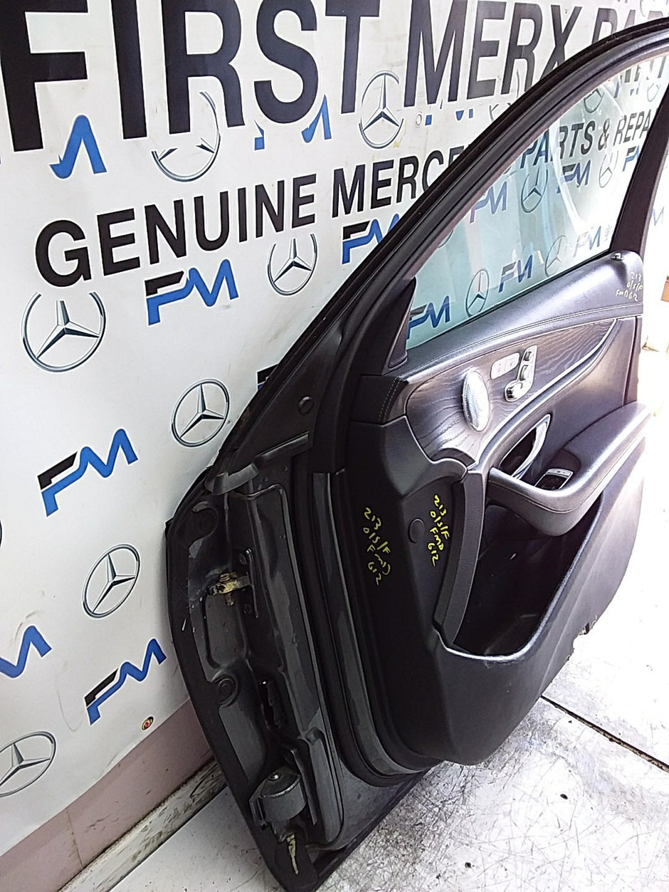 MERCEDES E-CLS W213 SLN DRIVER FRONT DOOR OSF GREY 2016-23 COMPLETE FMD612