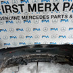 MERCEDES BENZ C-CLASS W205 COUPE REAR BUMPER 2015 WHITE COMPLETE FMX62