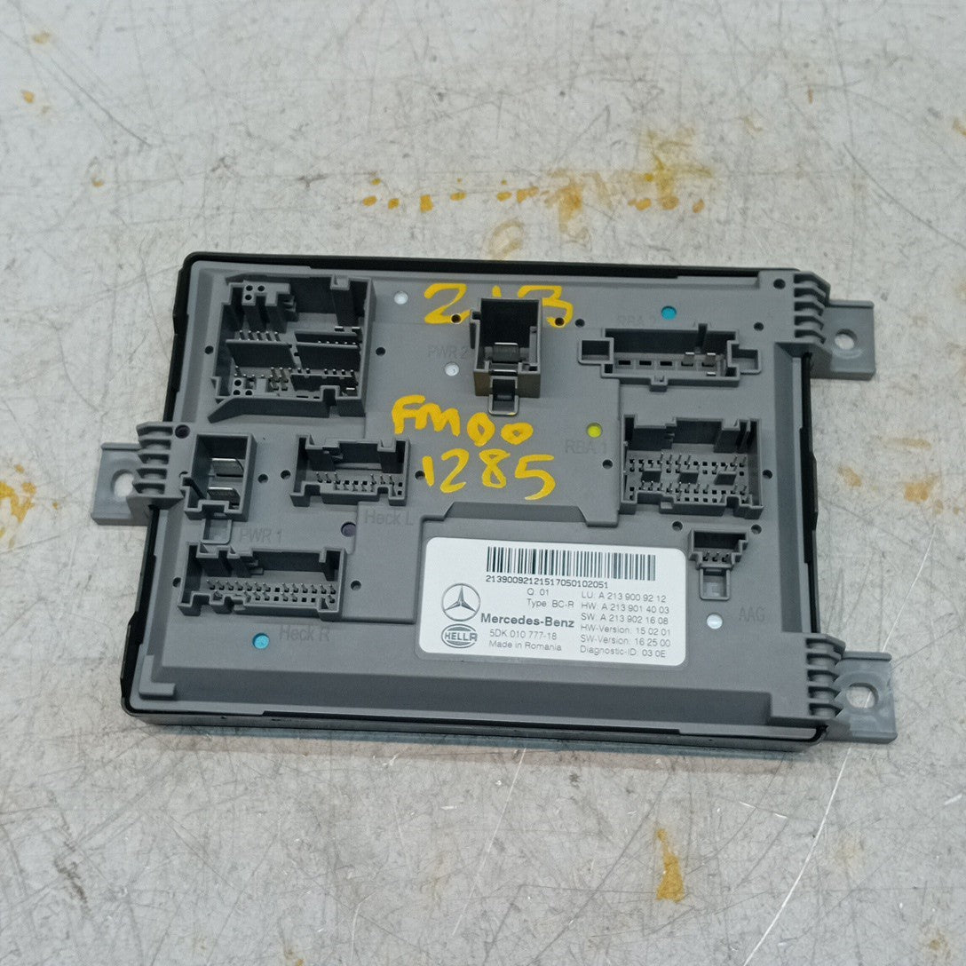 MERCEDES E-CLASS REAR SAM CONTROL MODULE W213 A2139009212 FM001285