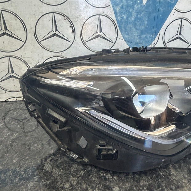 MERCEDES CLA W118 19-23 DRIVER SIDE O/S LED HEADLAMP  COMPLETE A1189068600 FMH69