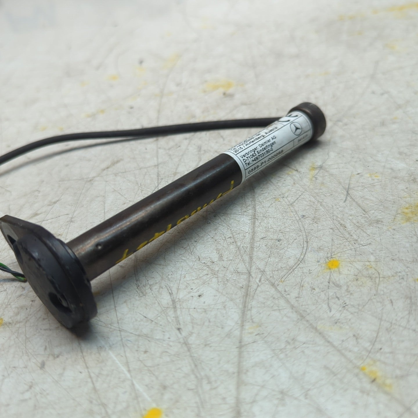 MERCEDES S CLASS W222 BONNET PEDESTRIAN ACTUATOR A2228870010 2014 FM001427