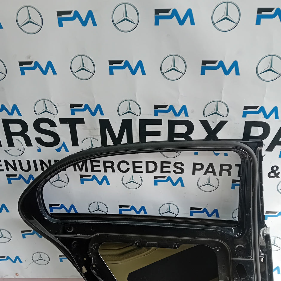MERCEDES BENZ A-CLASS W177 PASSENGER SIDE REAR DOOR N/S/R BLACK  FMD144