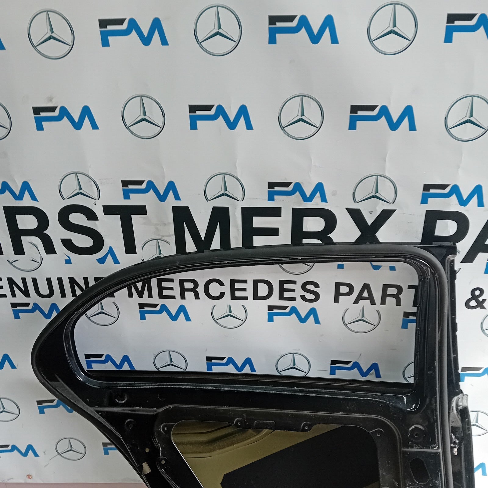 MERCEDES BENZ A-CLASS W177 PASSENGER SIDE REAR DOOR N/S/R BLACK  FMD144