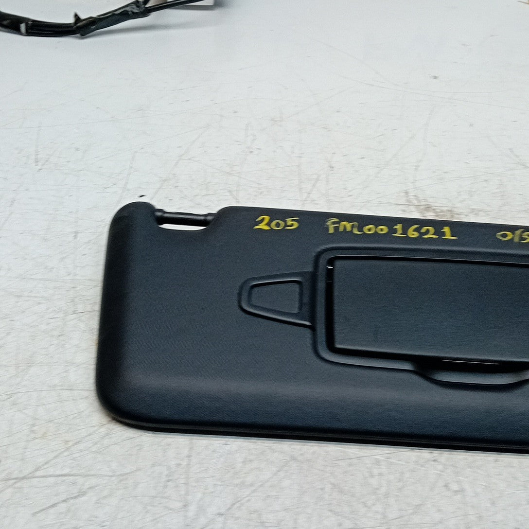 MERCEDES C-CLASS W205 SUN VISOR DRIVER SIDE OS BLACK 2014 FM001621