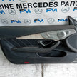 MERCEDES C-CLASS C205 CP PASSENGER FRONT DOOR NSF 2016 ON GREY COMPLETE FMD403