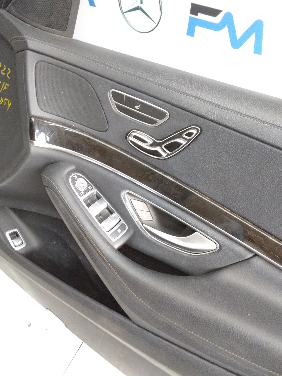 MERCEDES S-CLASS W222 DRIVER SIDE FRONT DOOR O/S/F COMPLETE BROWN FMD54