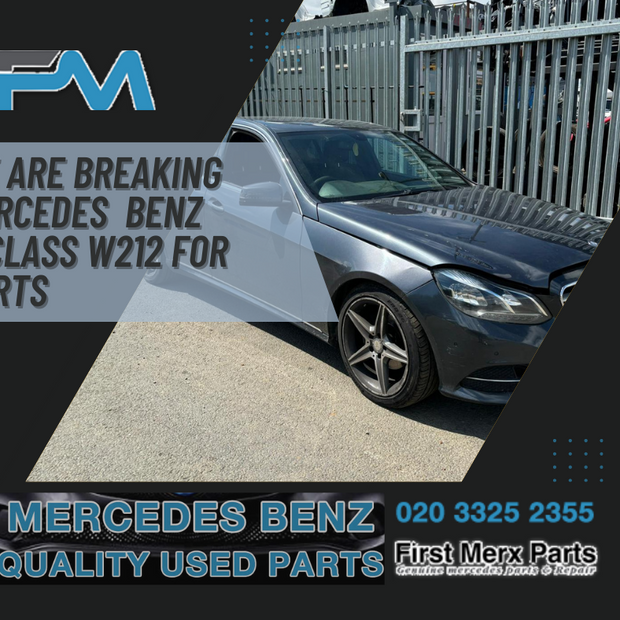 MERCEDES BENZ E-CLASS W212 BREAKING / AIR BAGS ( STEERING WHEEL, KNEE, ROOF )