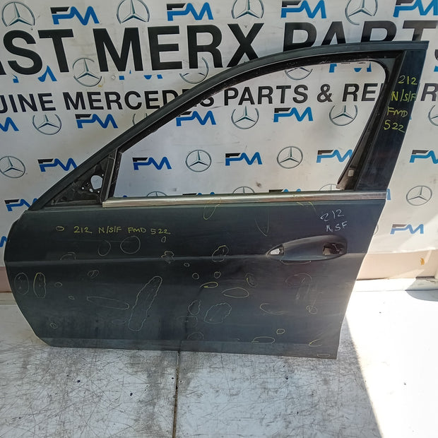 MERCEDES BENZ  E-CLASS W212 PASSENGER FRONT DOOR NSF 2015  GREY FMD522