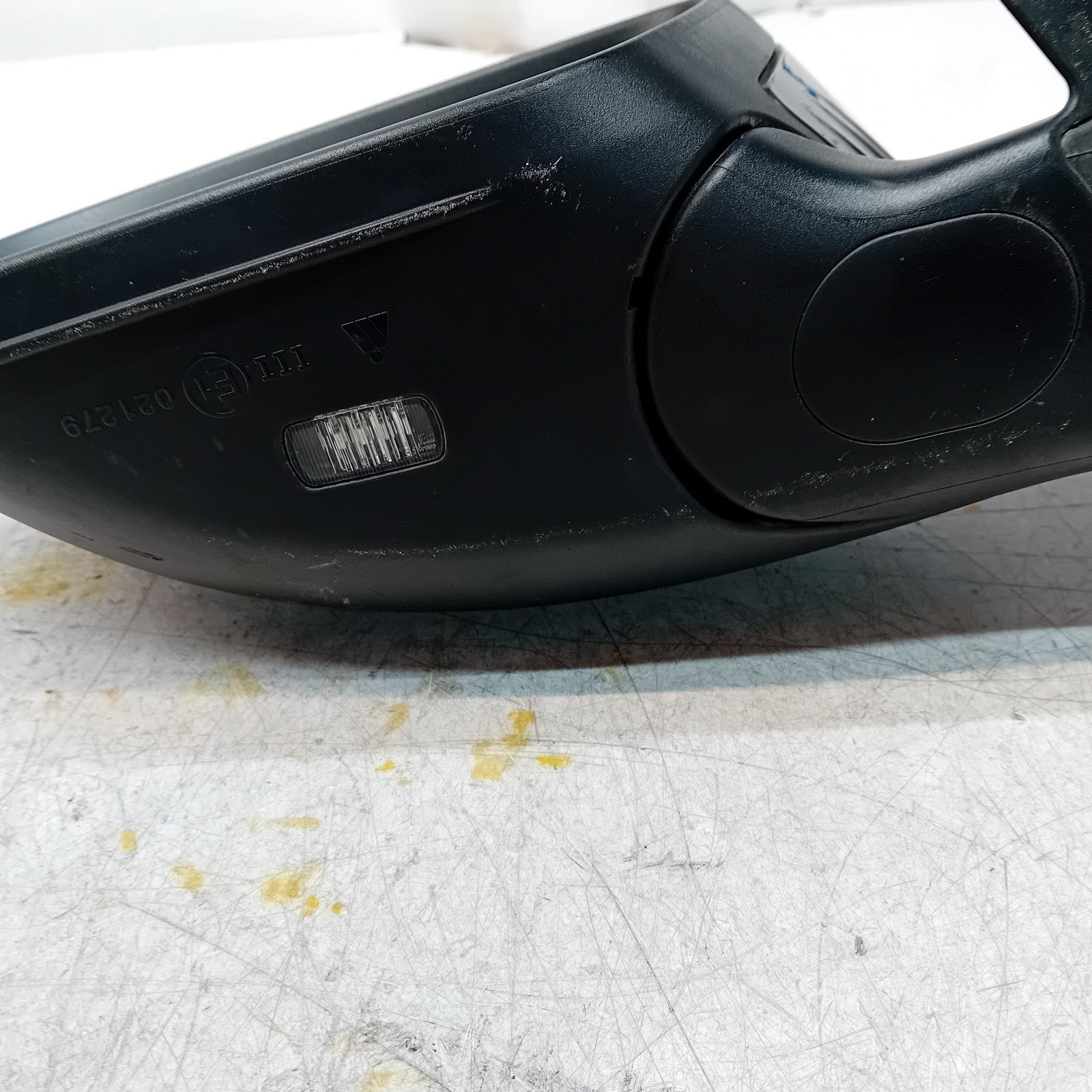 MERCEDES BENZ C-CLASS W205 PASSENGER WING MIRROR NS BLACK PL A2058104702 FMM81