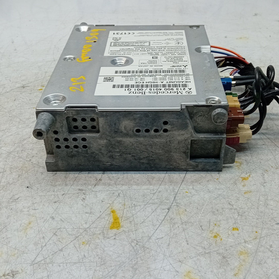 MERCEDES BENZ E-CLASS W213 2017 RADIO CD STEREO HEAD UNIT A2139004015 FM001309