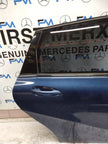 MERCEDES B-CLASS W246 DRIVER REAR DOOR OSR BLUE 2012-19 COMPLETE FMD352