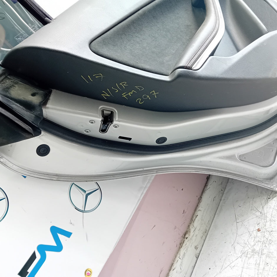MERCEDES CLA W117 EST PASSENGER REAR DOOR NSR SILVER 2013-19 COMPLETE FMD297
