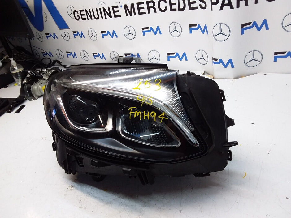 2018 MERCEDES GLC W253 HEADLIGHT LED HIGH PERFORMANC DRIVER OS A2539065401 FMH94