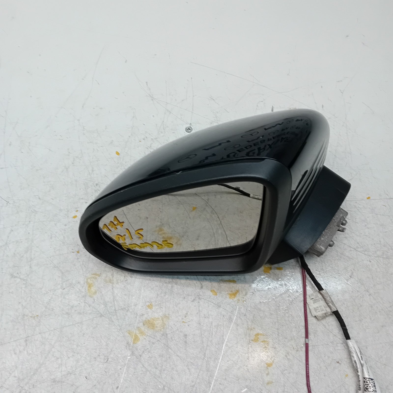 MERCEDES A-CLASS  W177 PASSENGER SIDE WING MIRROR A1778104304 BLACK FMM35