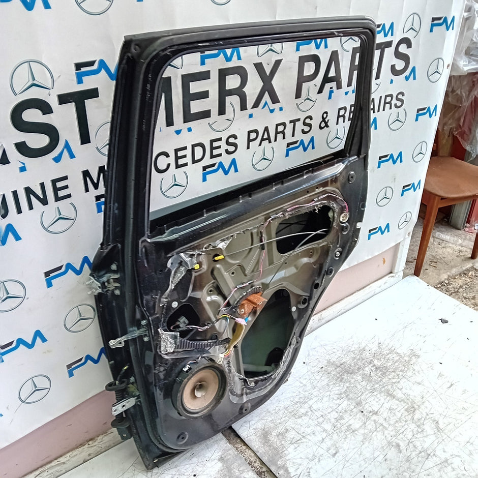 MITSUBISHI OUTLANDER MK3 DRIVER SIDE REAR DOOR OSR 2013 BLACK FMD419