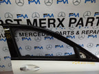 MERCEDES BENZ C-CLASS W205 DRIVER SIDE FRONT DOOR O/S/F COMPLETE WHITE  FMD88