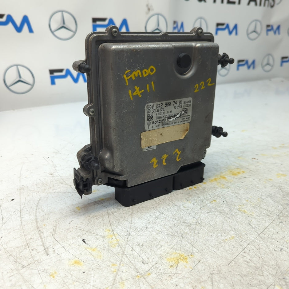 MERCEDES S-CLASS W222 ECU DIESEL ENGINE CONTROL MODULE A6429007401 FM001411