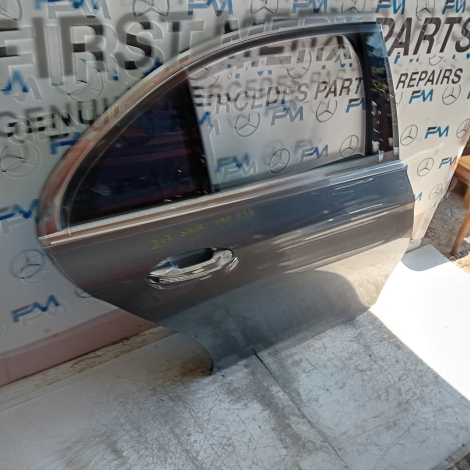 MERCEDES E-CLASS W213 DRIVER FRONT DOOR OSR 2016 ON GREY COMPLETE  FMD516