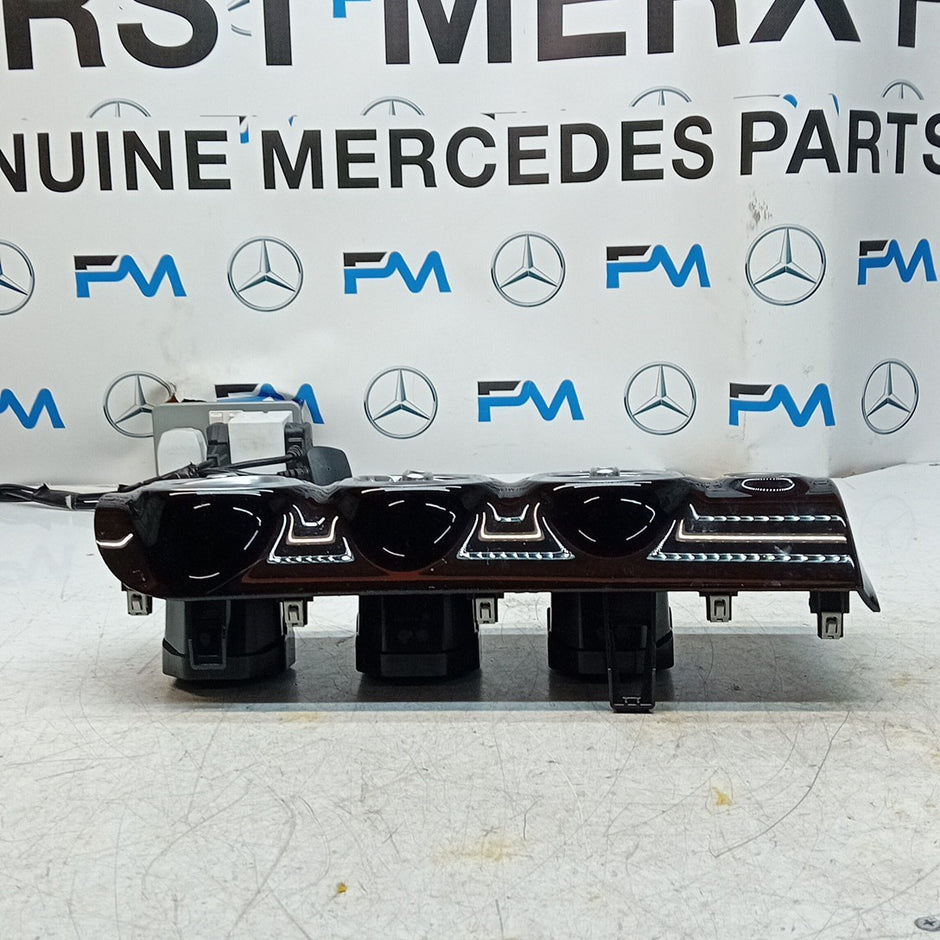 MERCEDES A-CLASS W177 DASHBOARD  TRIM + 3 AIRVENT + ENGINE BUTTON A177 FM001548