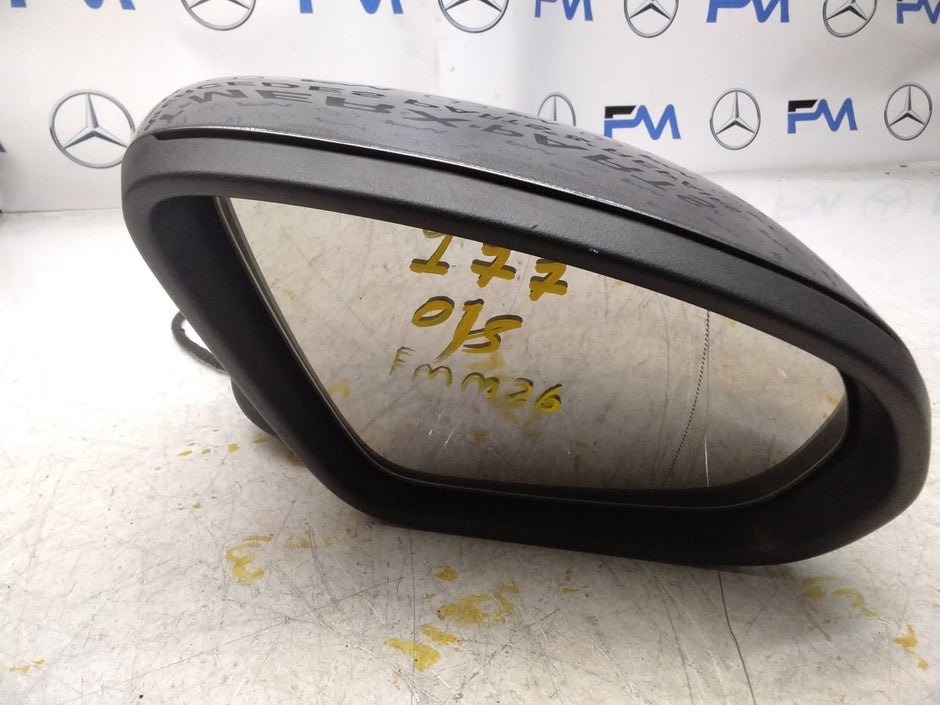 MERCEDES A-CLASS  W177 DRIVER SIDE WING MIRROR A1778100400 GREY FMM26