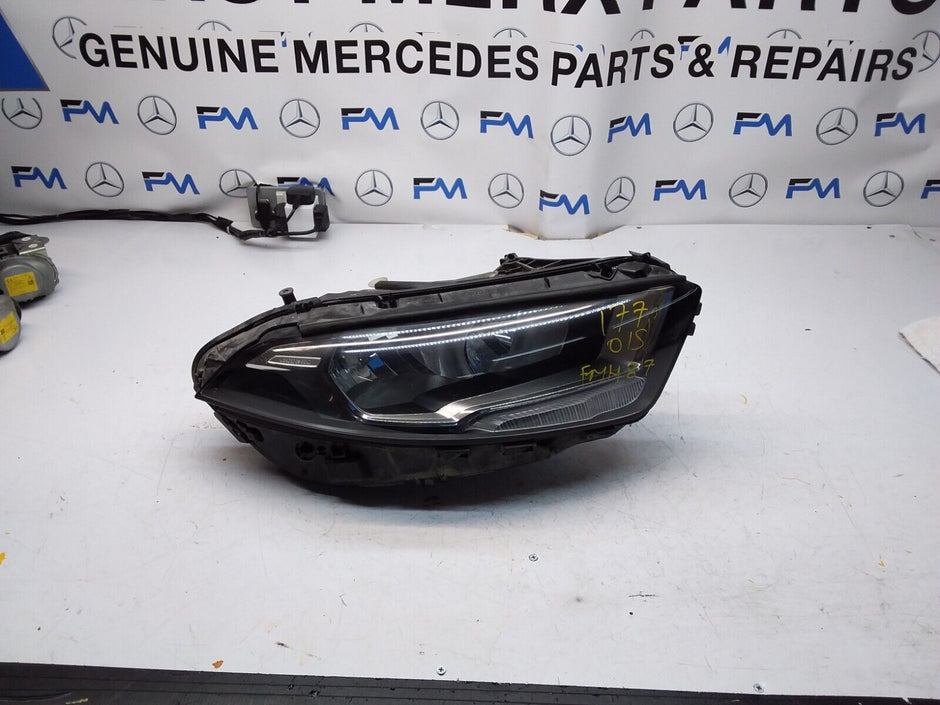 2018 Onwards MERCEDES A CLASS W177 HEADLIGHT LED PASSENGER N/S A1779062400 FMH87