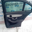 MERCEDES BENZ C-CLASS W205 DRIVER SIDE REAR DOOR O/S/R BLACK  COMPLETE FMD147