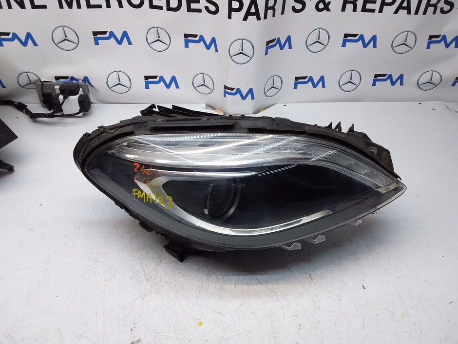2013 MERCEDES B-CLASS W246 HEADLIGHT DRIVER OS A2468207461 FMH123 (DAMAGED)
