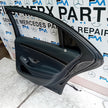 MERCEDES S-CLASS W222 SLN DRIVER REAR DOOR OSR BLACK 2014 ON COMPLETE FMD296
