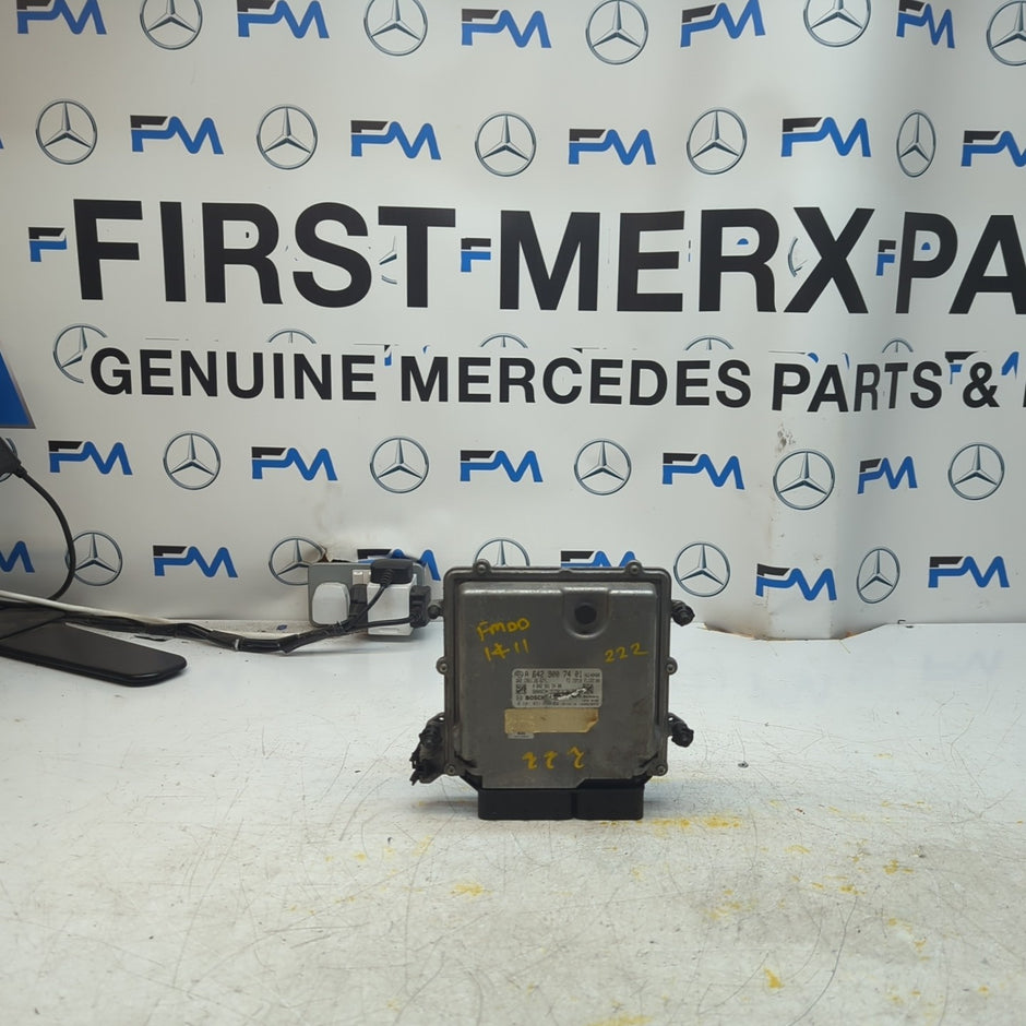 MERCEDES S-CLASS W222 ECU DIESEL ENGINE CONTROL MODULE A6429007401 FM001411